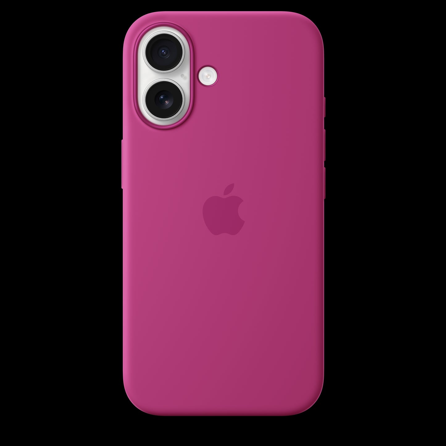 Apple iPhone 16 Silicone Case with MagSafe - Fuchsia - MYY53ZM/A (2024)