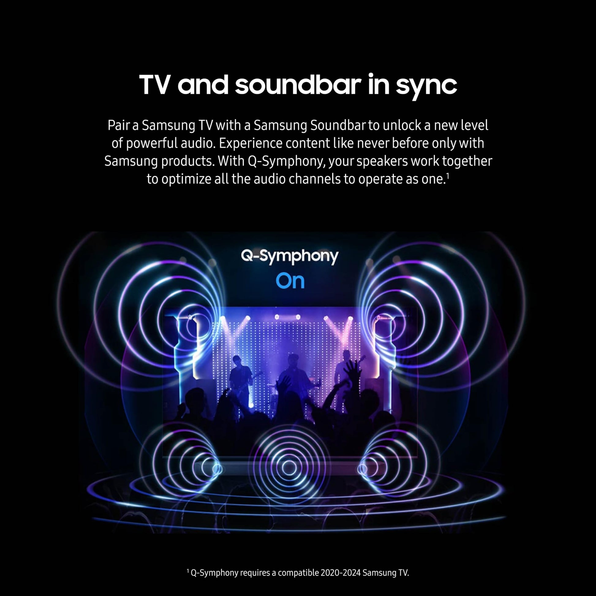 Samsung Q990D Soundbar w/Wireless Dolby Atmos Audio, Rear Spe
