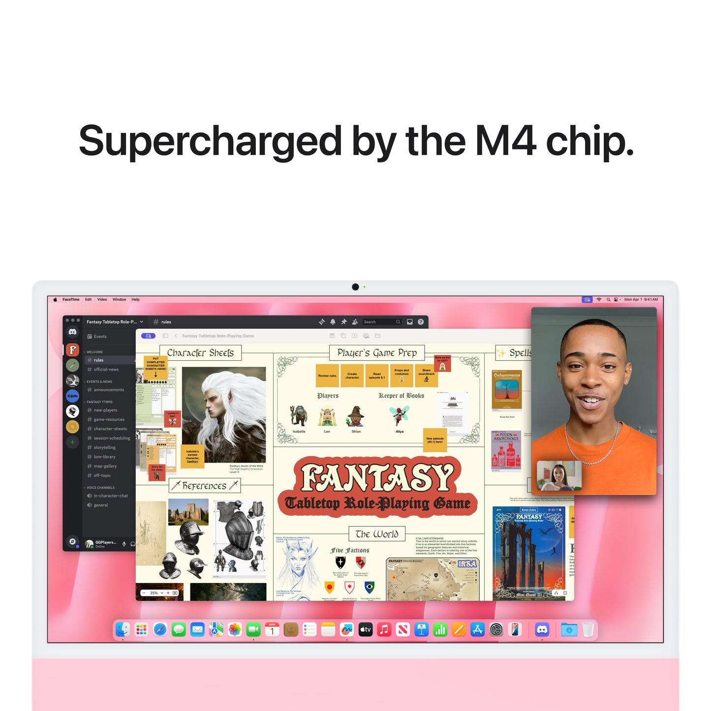 (Open Box) Apple 24-inch iMac with Retina 4.5K display: M4 chip w 10C CPU / 10C GPU, 512GB SSD, 16GB Memory - Pink - MWV53LL/A (Fall 2024)