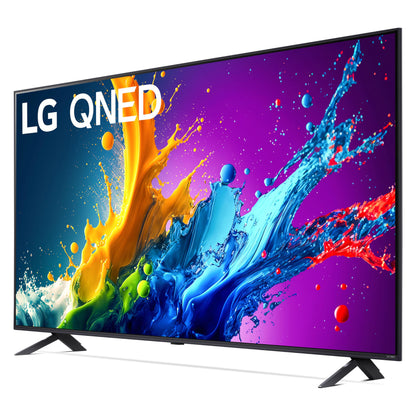 LG 65-in QNED80T Series QNED Mini LED TV 4K - 65QNED80TUC (2024)