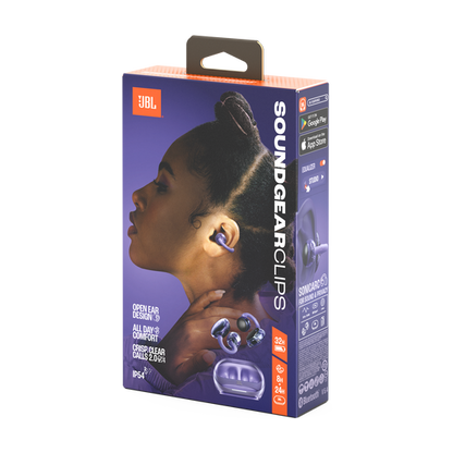 JBL Soundgear Clips Bluetooth Earbuds - Purple