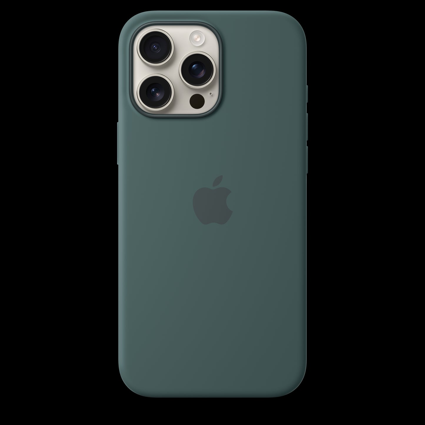 Apple iPhone 16 Pro Max Silicone Case with MagSafe - Lake Green - MA7V4ZM/A (2024)