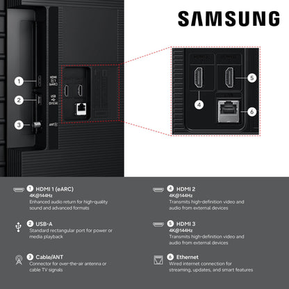Samsung M80H 85-in LED TV - UN85M80HAFXZA (2026)