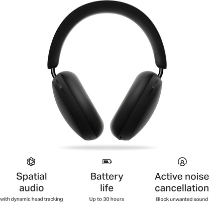 SONOS Ace | Wireless Over the Ear Noise Cancelling Headphones - Black (Pair)