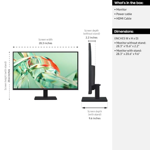Samsung 32-in Computer Monitor - UHD, IPS, 60Hz - LS32H710EANXZA (2026)