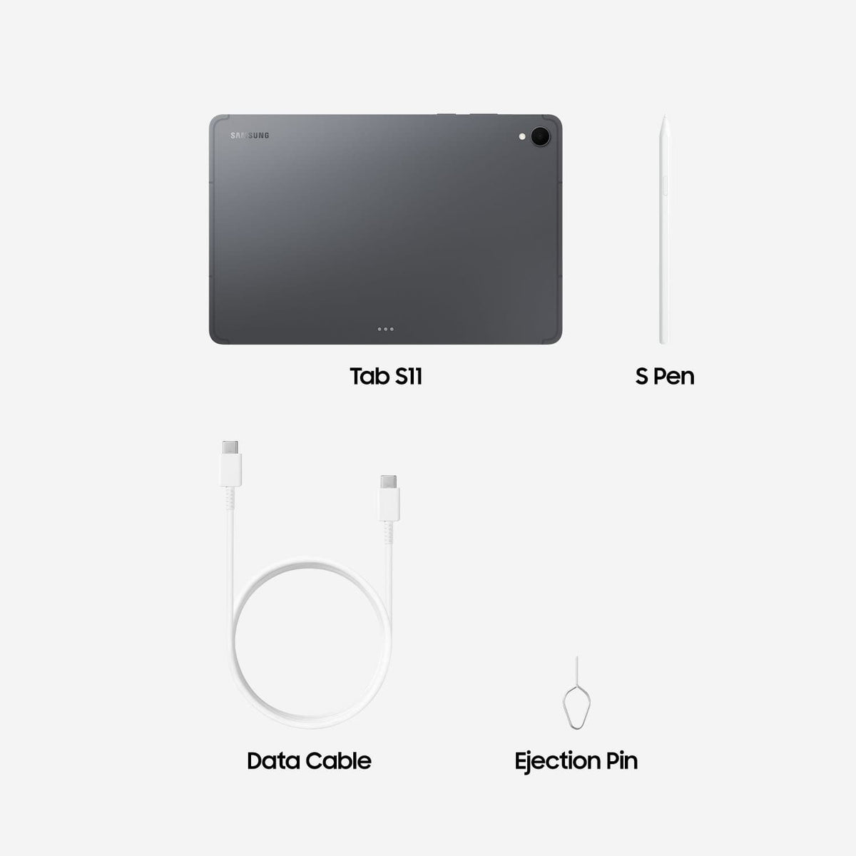 (Open Box) Samsung Galaxy Tab S11 11" Tablet, 128 GB, Gray - SM-X730NZAAXAR