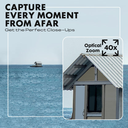 Minolta MN40Z 20 MP / 1080P FHD Bridge Digital Camera w/40x Optical Zoom (Silver)