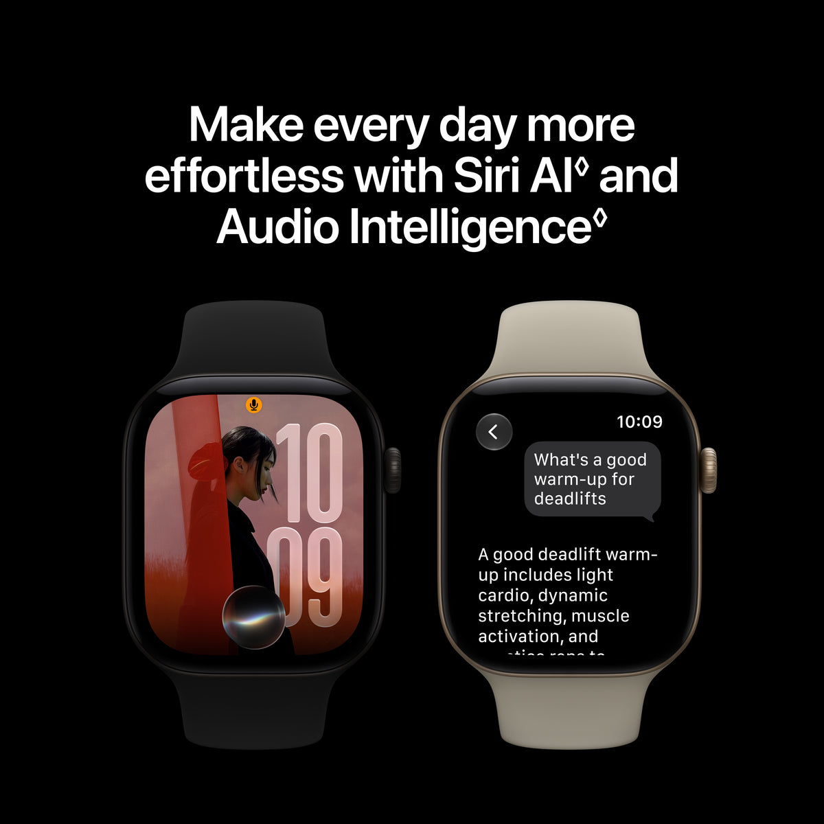 Apple Watch Series 12 GPS + Cellular 42mm Radiant Gold Titanium Case with Burgundy Sport Band - S/M - MJGJ4LS/A (2026)