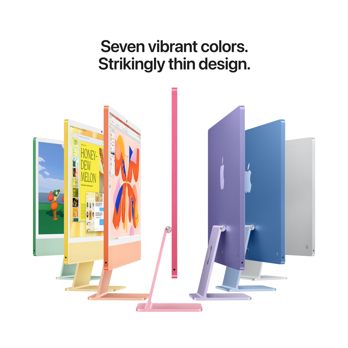 Apple 24-inch iMac with Retina 4.5K display: M6 chip with 12-core CPU and 12-core GPU, 24GB, 512GB SSD - Pink - MH1R4LL/A