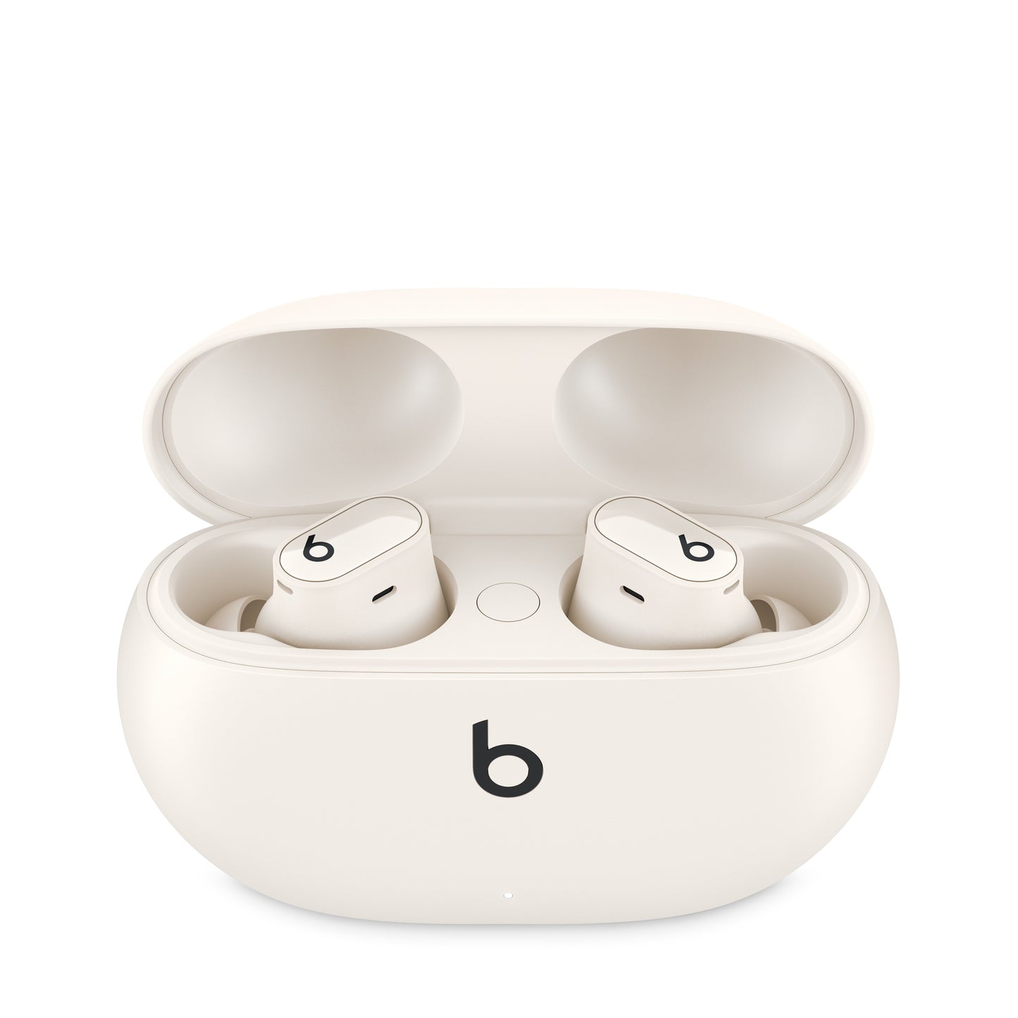 (Open Box) Beats Studio Buds + - True Wireless Noise Cancelling Earbuds - Ivory