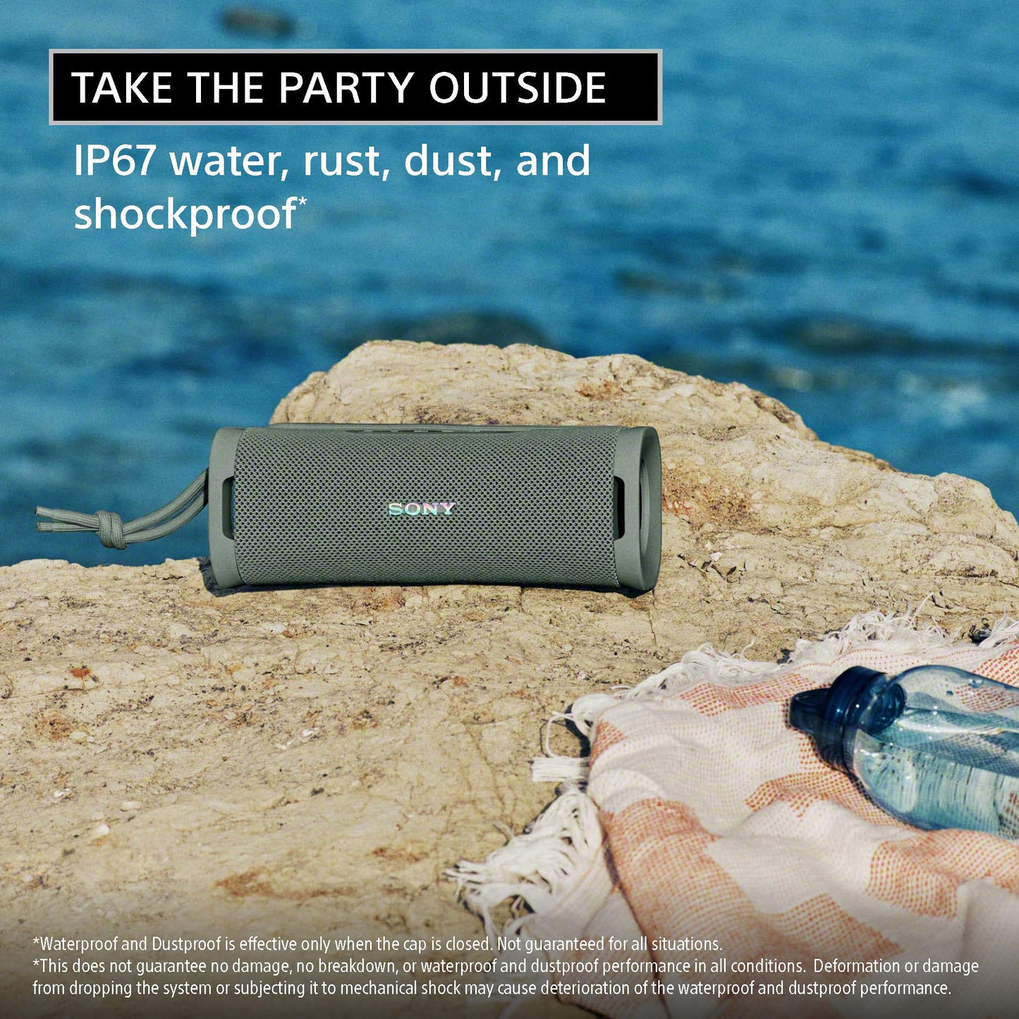 Sony ULT Field 1 Wireless Bluetooth Waterproof Speaker - SRSULT10/D - Orange