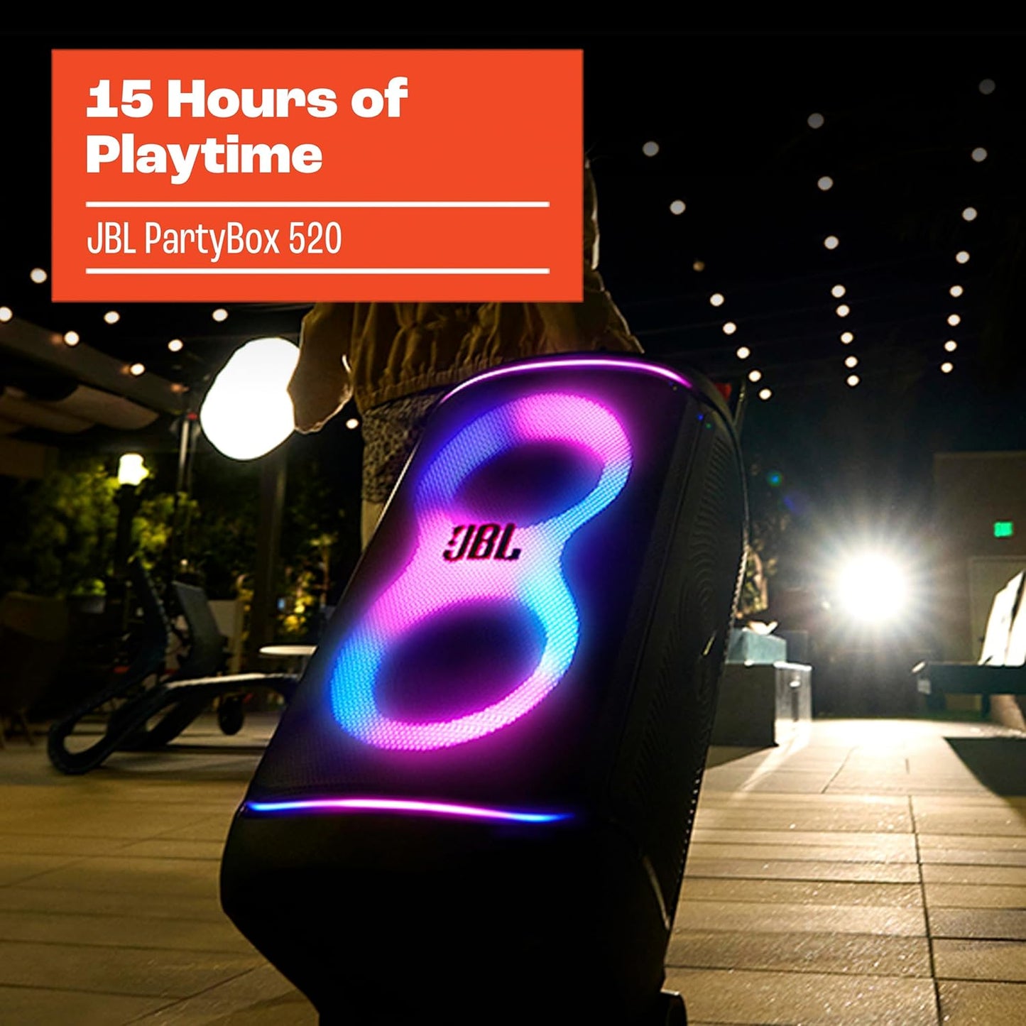 JBL Party Box 520 Portable Party Speaker