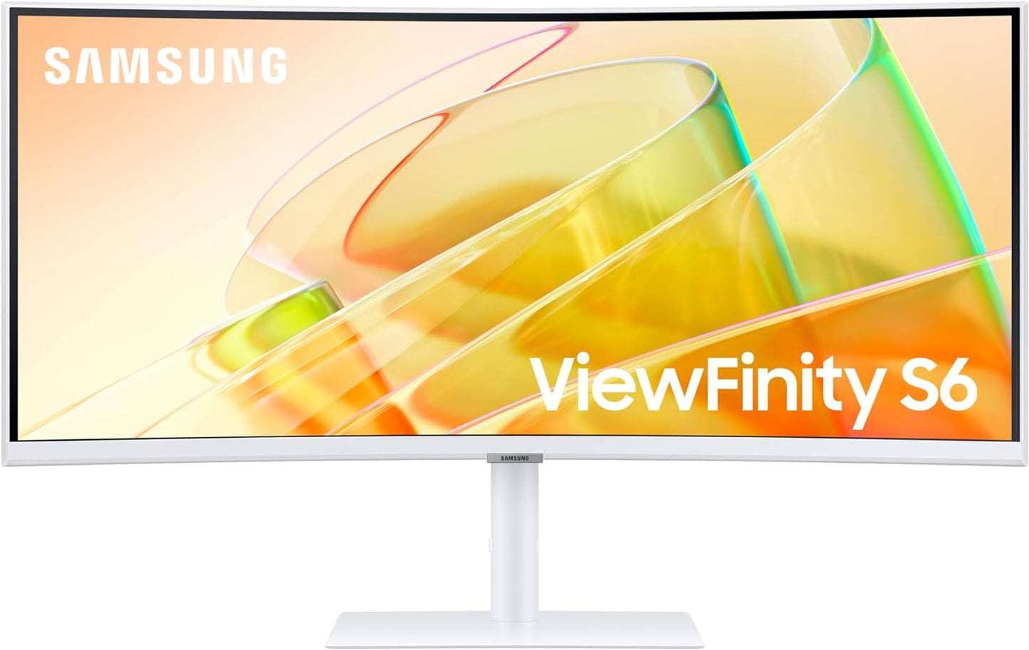 Samsung 34-in ViewFinity S6 S65TC Ultra Wide Curved Computer Monitor - LS34C654TANXGO