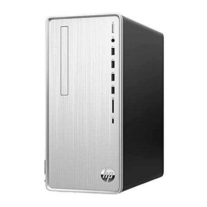 HP Pavilion Desktop Computer, Ryzen 5 5600G, 12GB, 512GB, Wired Keyboard and Mouse (TP01-2040, 2022)