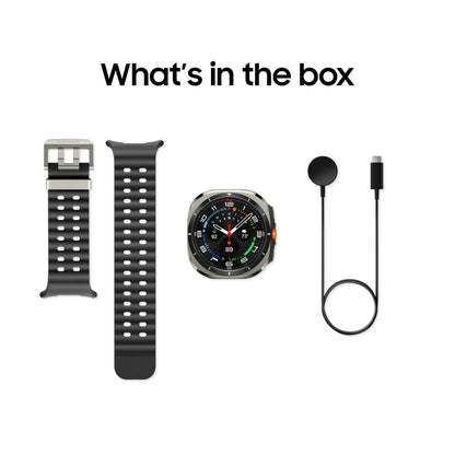 Samsung Galaxy Watch Ultra Titanium Smartwatch 47mm LTE - Silver - SM-L705UZS1XAA