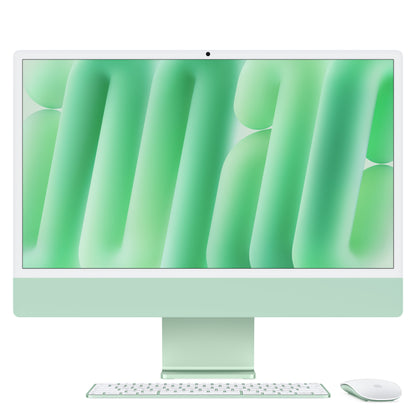 Apple 24-inch iMac with Retina 4.5K display: M6 chip with 12-core CPU and 12-core GPU, 16GB, 512GB SSD - Green - MH1F4LL/A