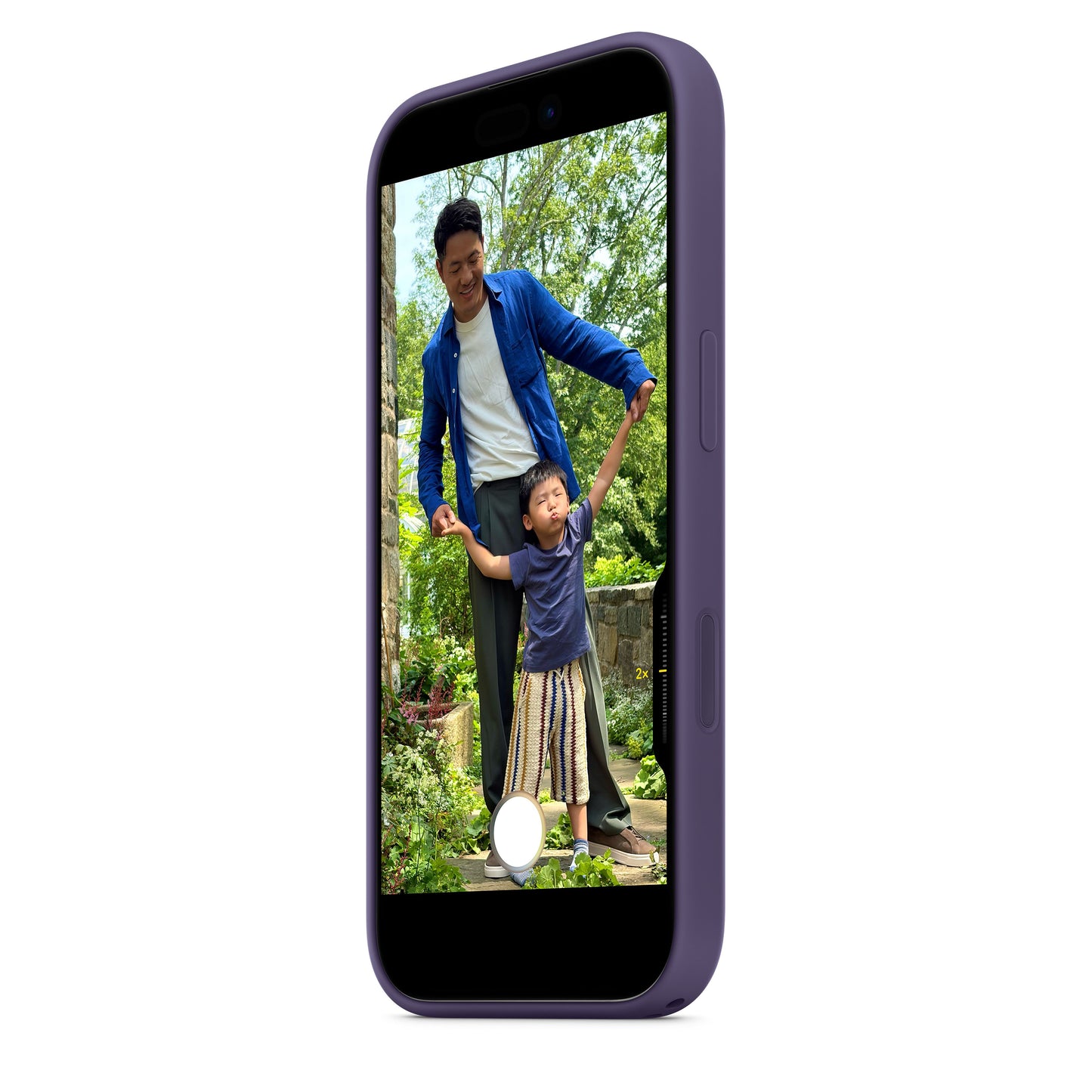 Apple iPhone 17 Silicone Case with MagSafe - Purple Fog - MGF04ZM/A