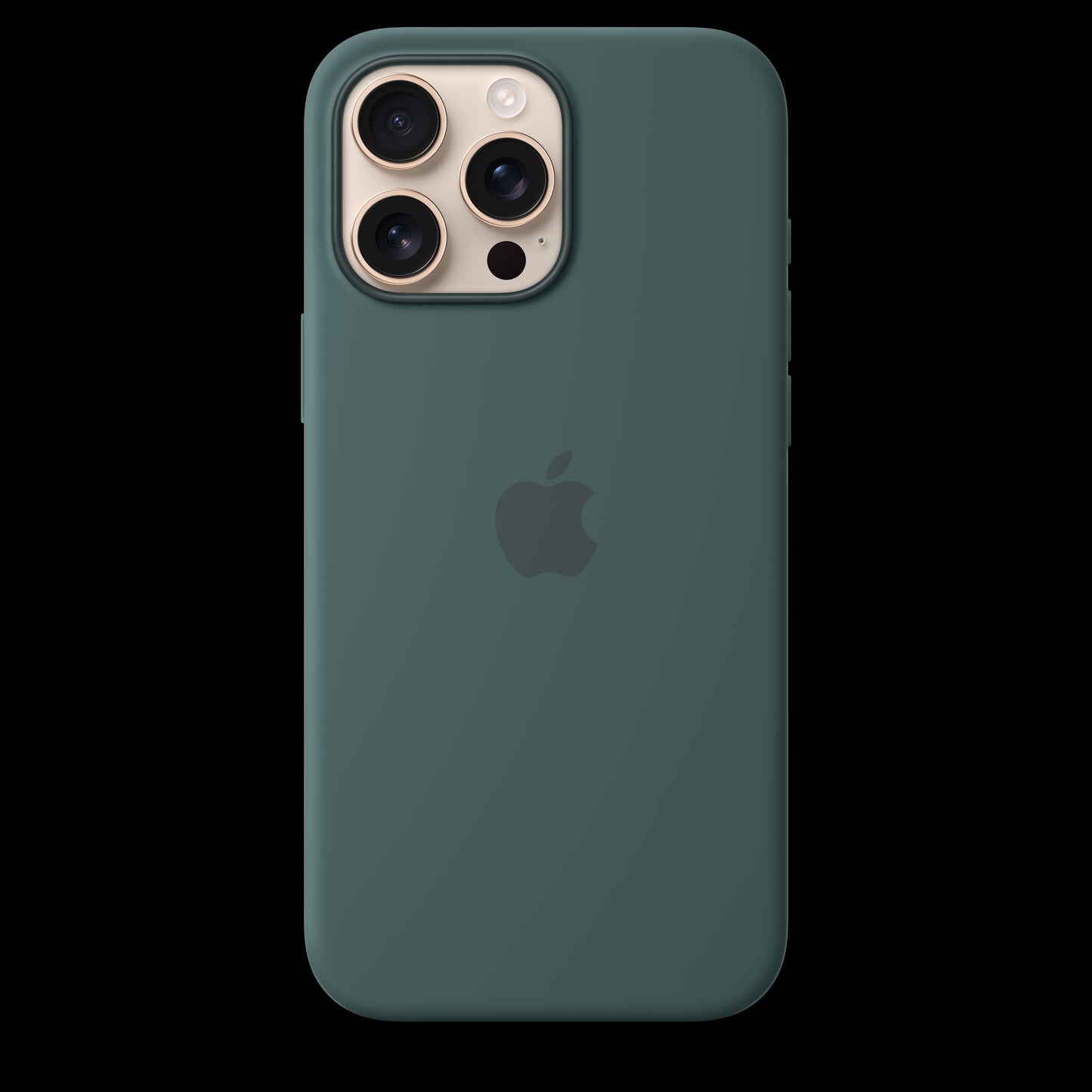 Apple iPhone 16 Pro Max Silicone Case with MagSafe - Lake Green - MA7V4ZM/A (2024)