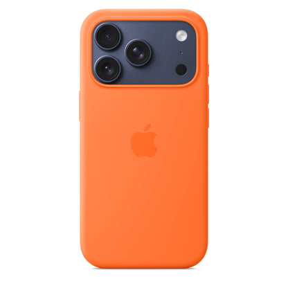 Apple iPhone 17 Pro Silicone Case with MagSafe – Orange - MGFE4ZM/A