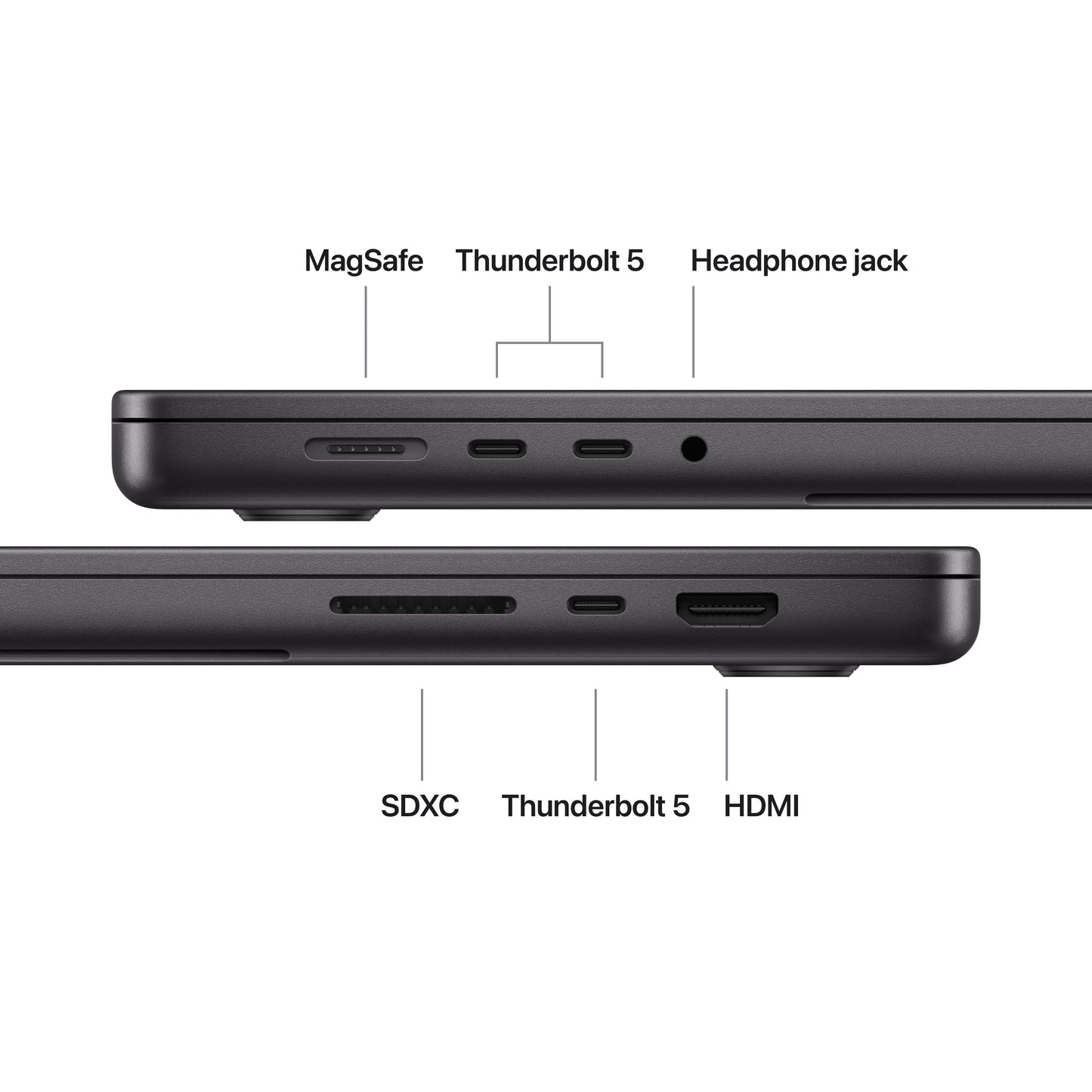Apple 16-inch MacBook Pro: Apple M5 Pro chip w 18-core CPU - 20-core GPU, 1TB SSD, 24GB RAM - Space Black - MGEA4LL/A - (2026)