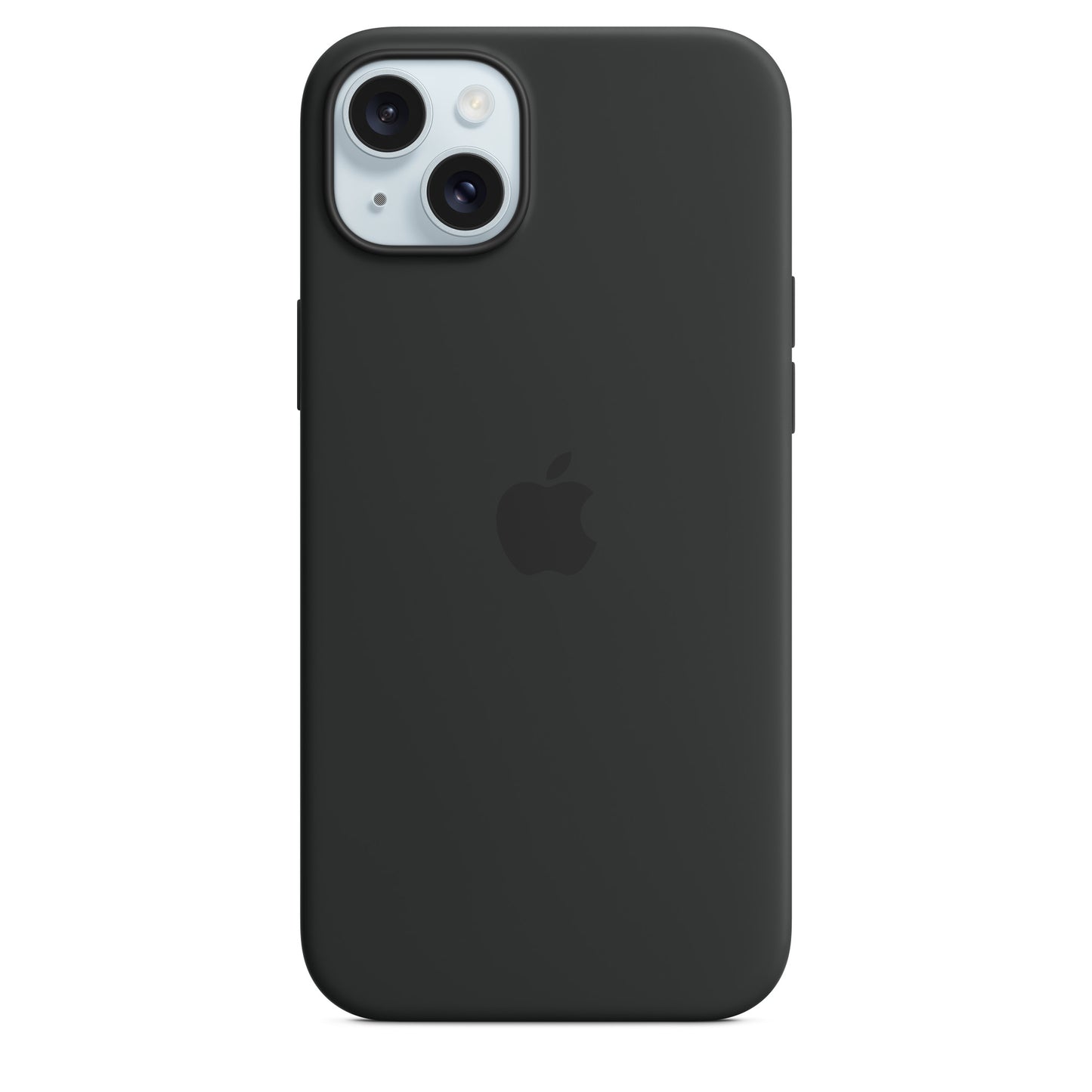 Apple iPhone 15 Plus Silicone Case with MagSafe - Black - MXQR3ZM/A