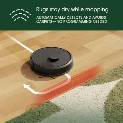 iRobot Roomba 105 Combo Robot Vacuum & Mop - Easy to use, Intense Power-Lifting Suction