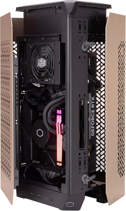 Cooler Master NC1 Pro Mini ITX Gaming Desktop Computer - i7 14700F - NVIDIA GeForce RTX 4070 Super - 32GB DDR5 5600MHz - 1TB M.2 NVMe SSD