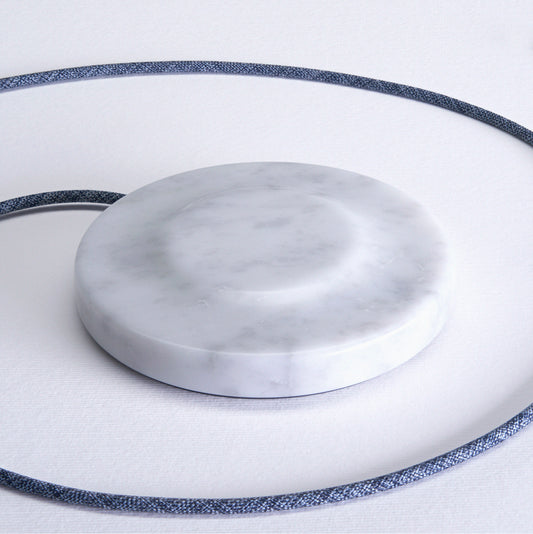 Einova Classic Wireless Charging Stone | White Marble