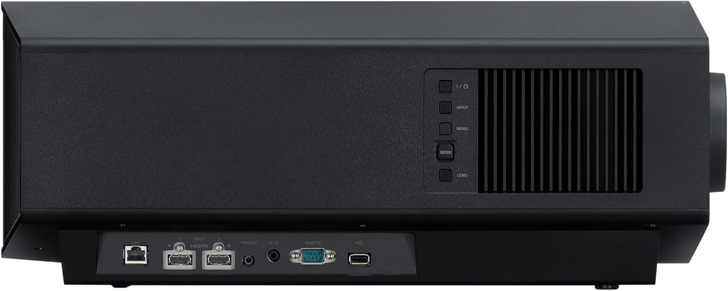 Sony BRAVIA Projector 8 - 4K HDR Laser Home Theater Projector with Native 4K SXRD Panel (VPL-XW6100ES), Black