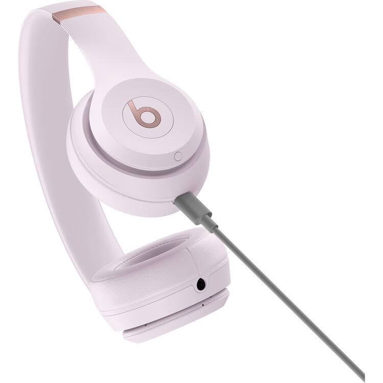 Beats Solo4 Wireless Headphones - On-Ear Wireless Headphones - Cloud Pink