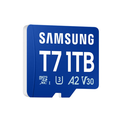 Samsung T7 1TB MicroSD Memory Card - MB-MB1T0T/AM