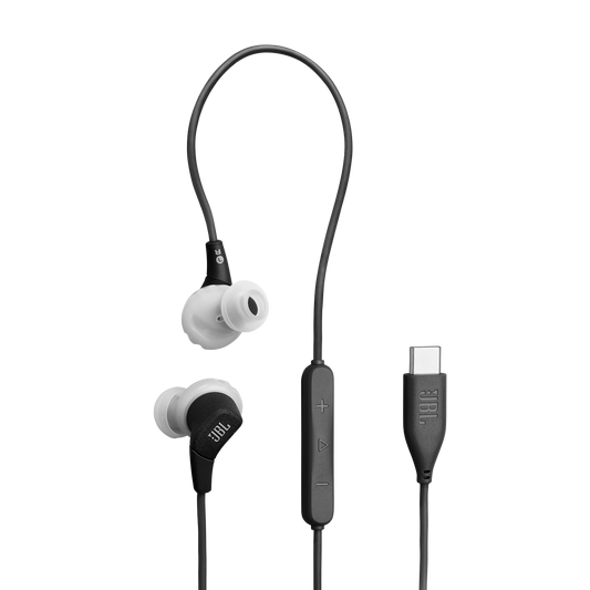 JBL Endurance Run Sport USB-C wired in ear headphone - Black