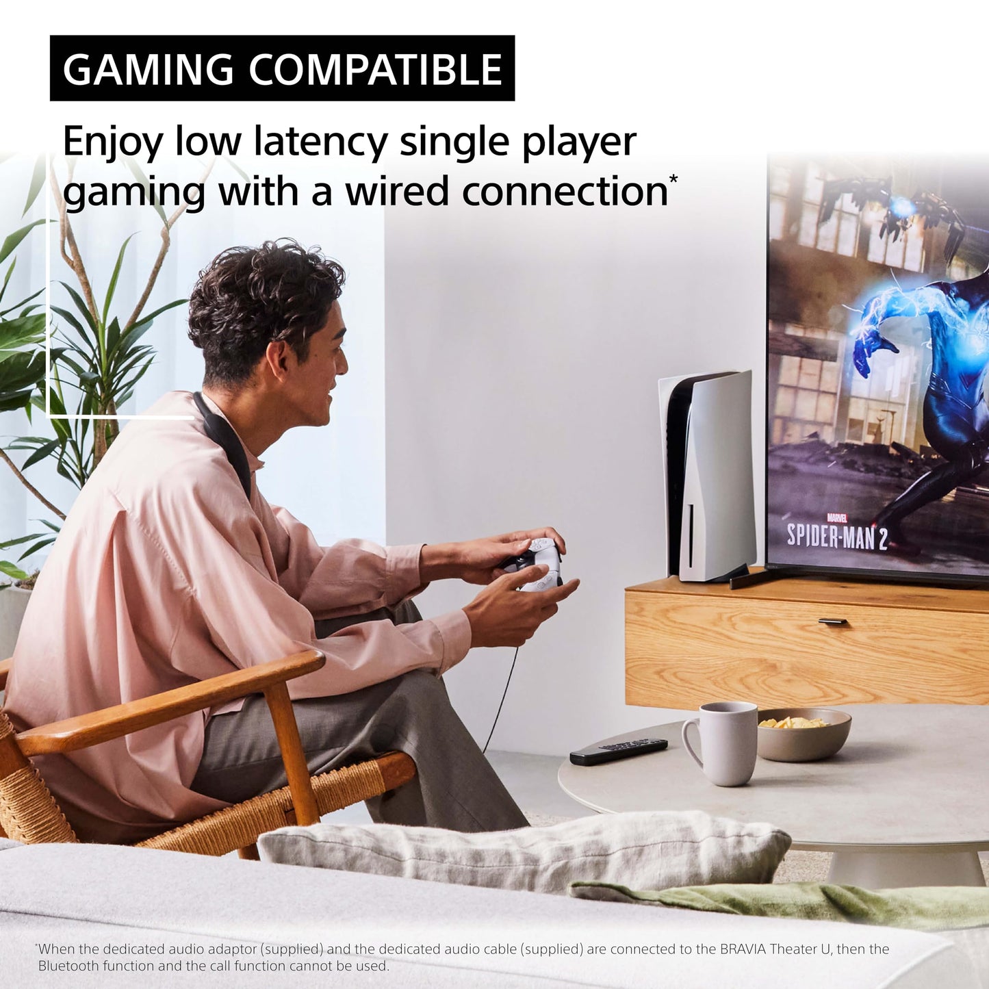 (Open Box) Sony HT-AN7 BRAVIA Theater U Wireless Wearable TV Speaker