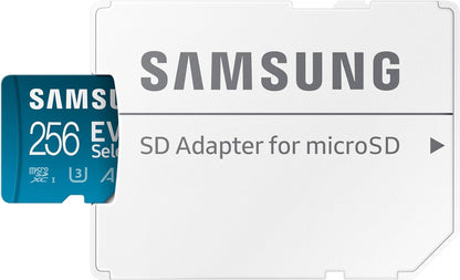 Samsung 256GB EVO Select MicroSD Memory Card - MB-ME256SA/AM