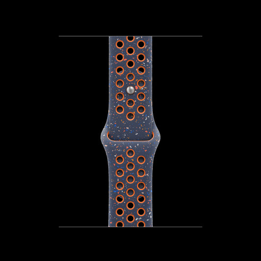 Apple 42mm Blue Flame Nike Sport Band - M/L - MYJX3AM/A (2024)