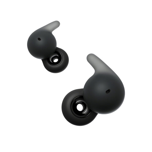 Sony LinkBuds Open Wireless Earbud Headphones with an Open-Ring Design, Black