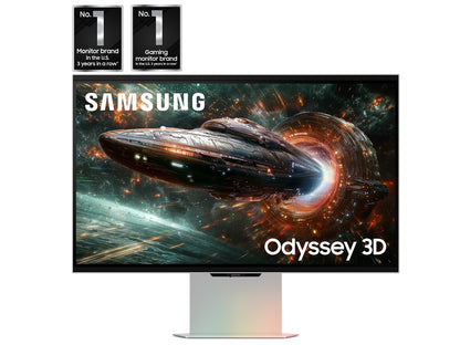 Samsung 27-in Odyssey 3D G90XF 4K 165Hz Gaming Monitor - LS27FG900XNXZA