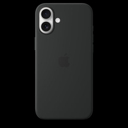 Apple iPhone 16 Plus Silicone Case with MagSafe - Black - MYY93ZM/A (2024)