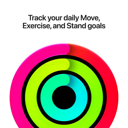 Apple Watch SE 3 GPS 40mm Midnight Aluminum Case with Navy Blue Sport Band - S/M - MJKY4LW/A (2026)