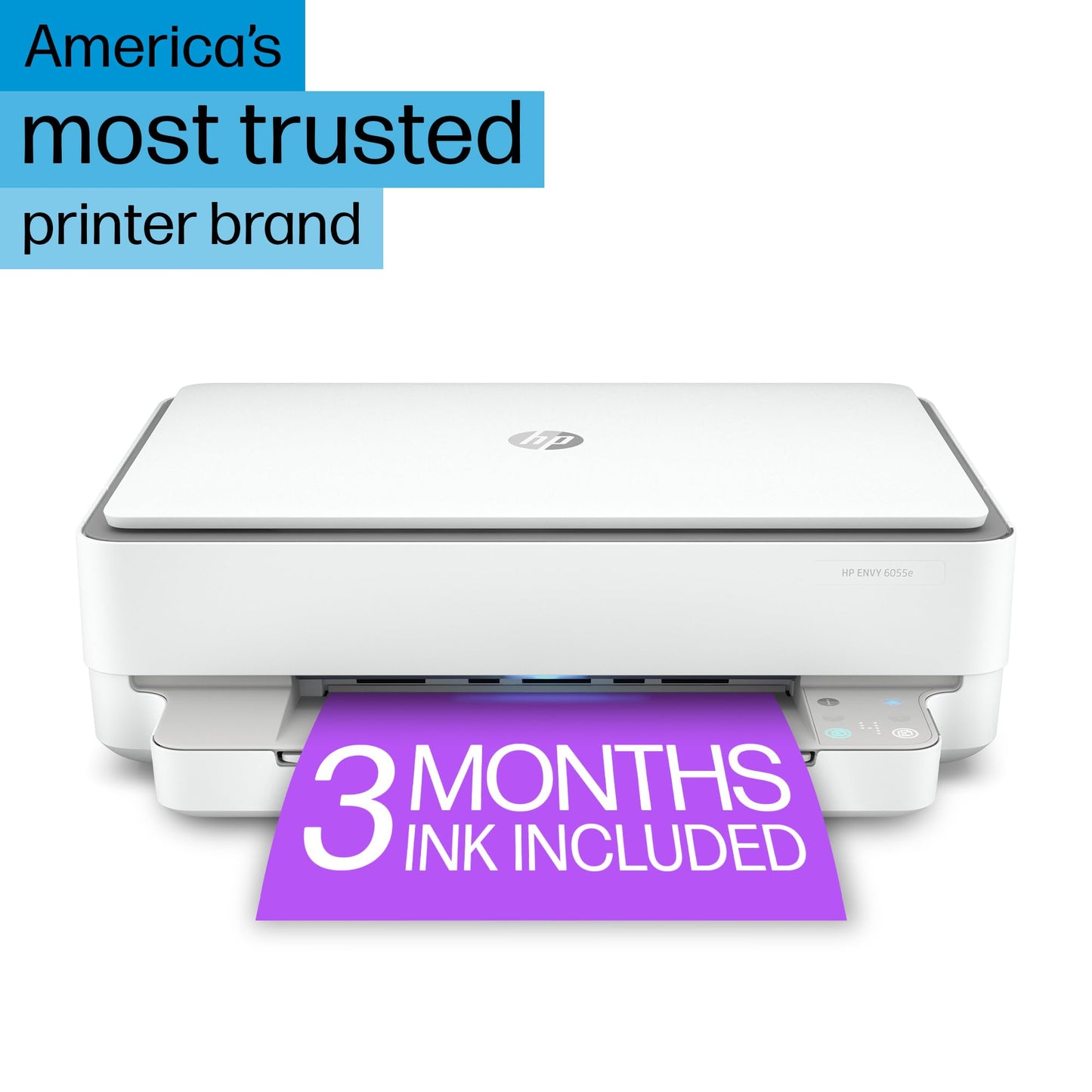 HP ENVY 6055e Wireless Color Inkjet Printer, Scanner, Copier - 223N1A#B1H