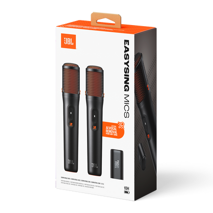 JBL Easy Sing AI Microphone 2 pack w/ vocal seperation USB-C 2.4GHz