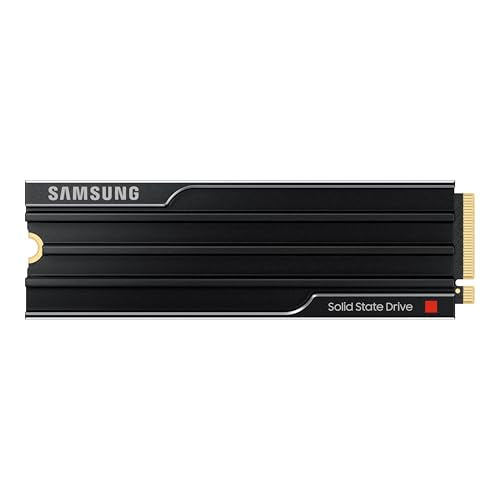 Samsung 8TB 9100 Pro with Heatsink Internal SSD Drive, PCIe 5.0 x4, NVMe 2.0 - MZ-VAP8T0CW