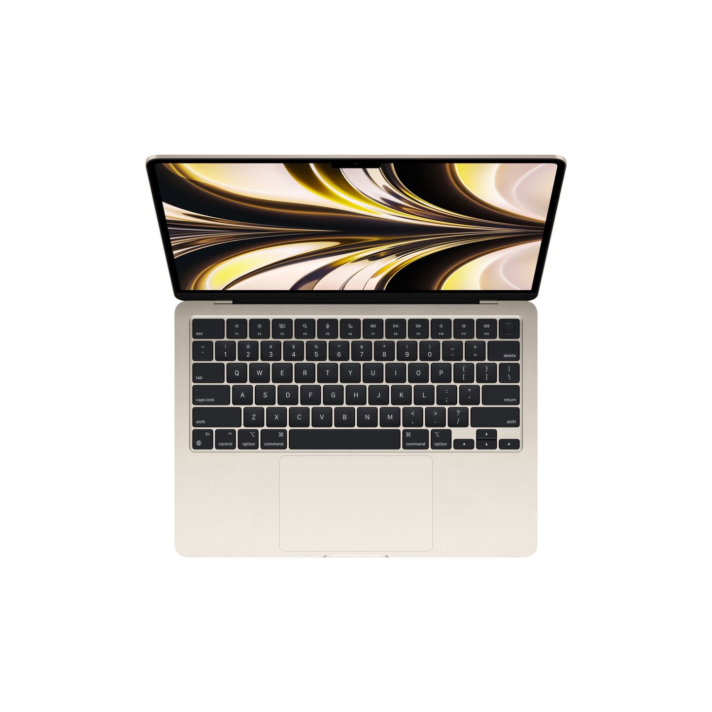 (Open Box) Apple 13-inch MacBook Air: M2 chip with 8C CPU / 8C GPU, 256GB SSD, 16GB Memory - Starlight MC7W4LL/A (Fall24)