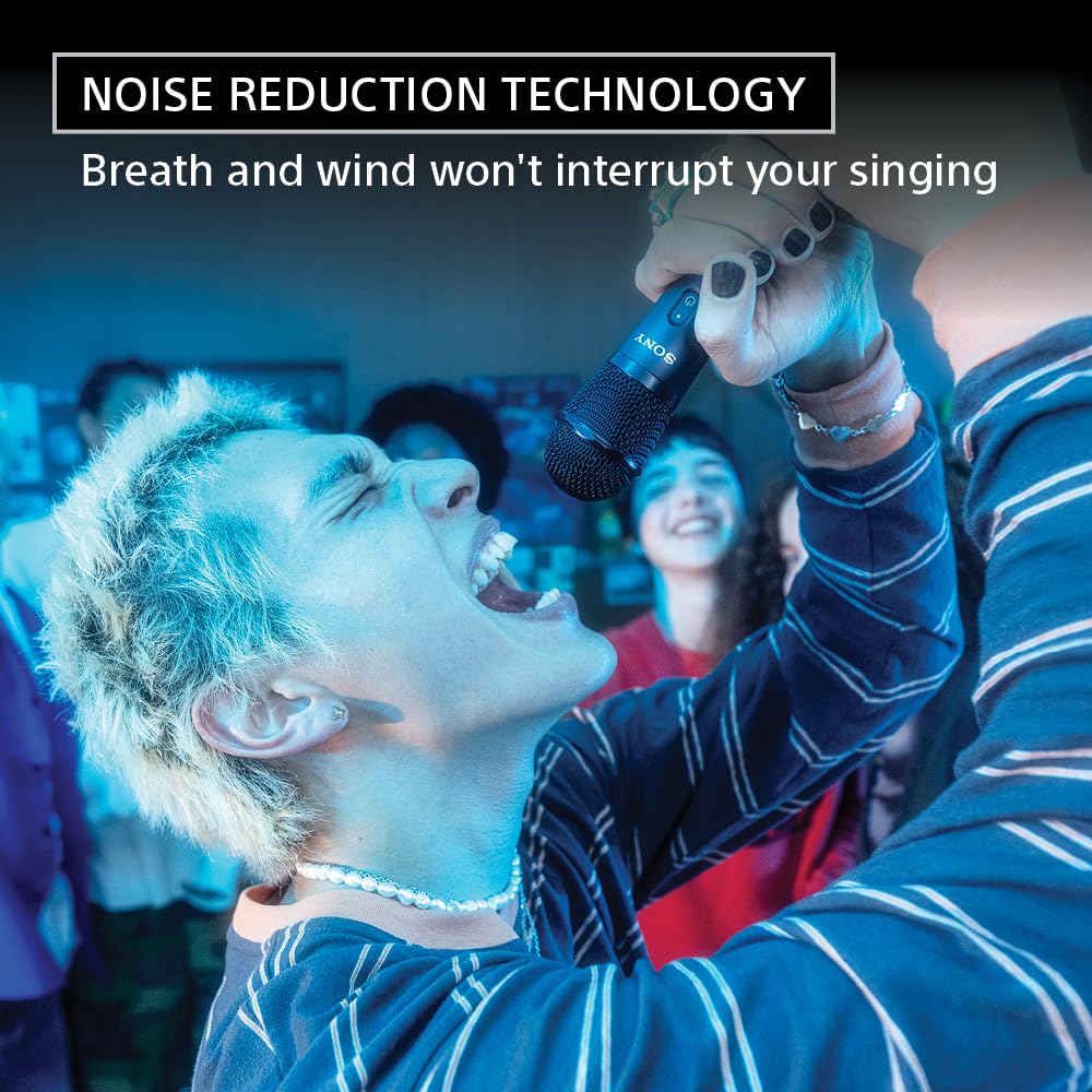 Sony ULT MIC Wireless Microphone for Karaoke with 20 Hour Battery, Includes Two Wireless Mics and Receiver (UOULTMIC1)