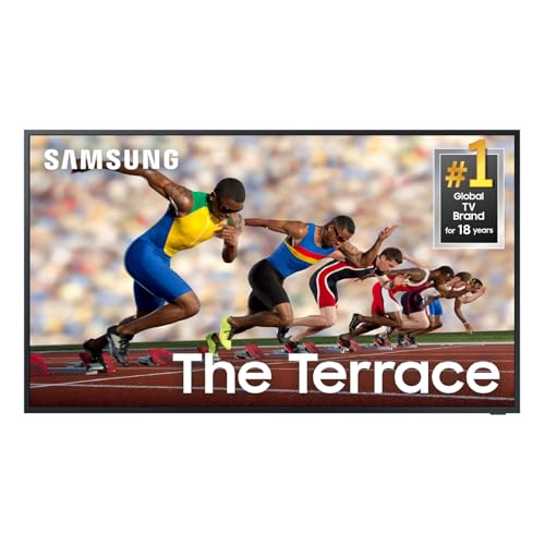 Samsung 75-in Neo QLED 4K The Terrace Full Sun, Weatherproof, Outdoor TV, (QN75LST9DAFXZA, 2024)