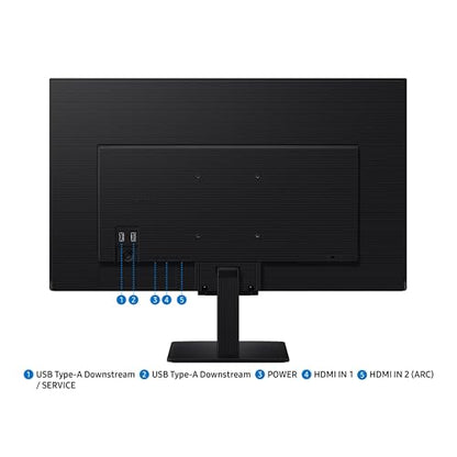 Samsung 27-Inch M5 (M50F) FHD Smart Monitor with Streaming TV, Speakers, Black, LS27FM502ENXZA