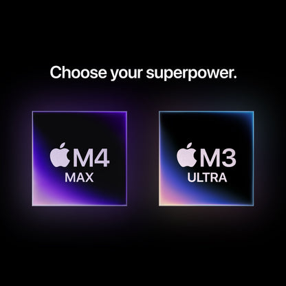 Apple CTO Mac Studio: M4 Max with 16-core CPU and 40-core GPU, 64GB, 1TB SSD - Z1CD0017Z (2025)