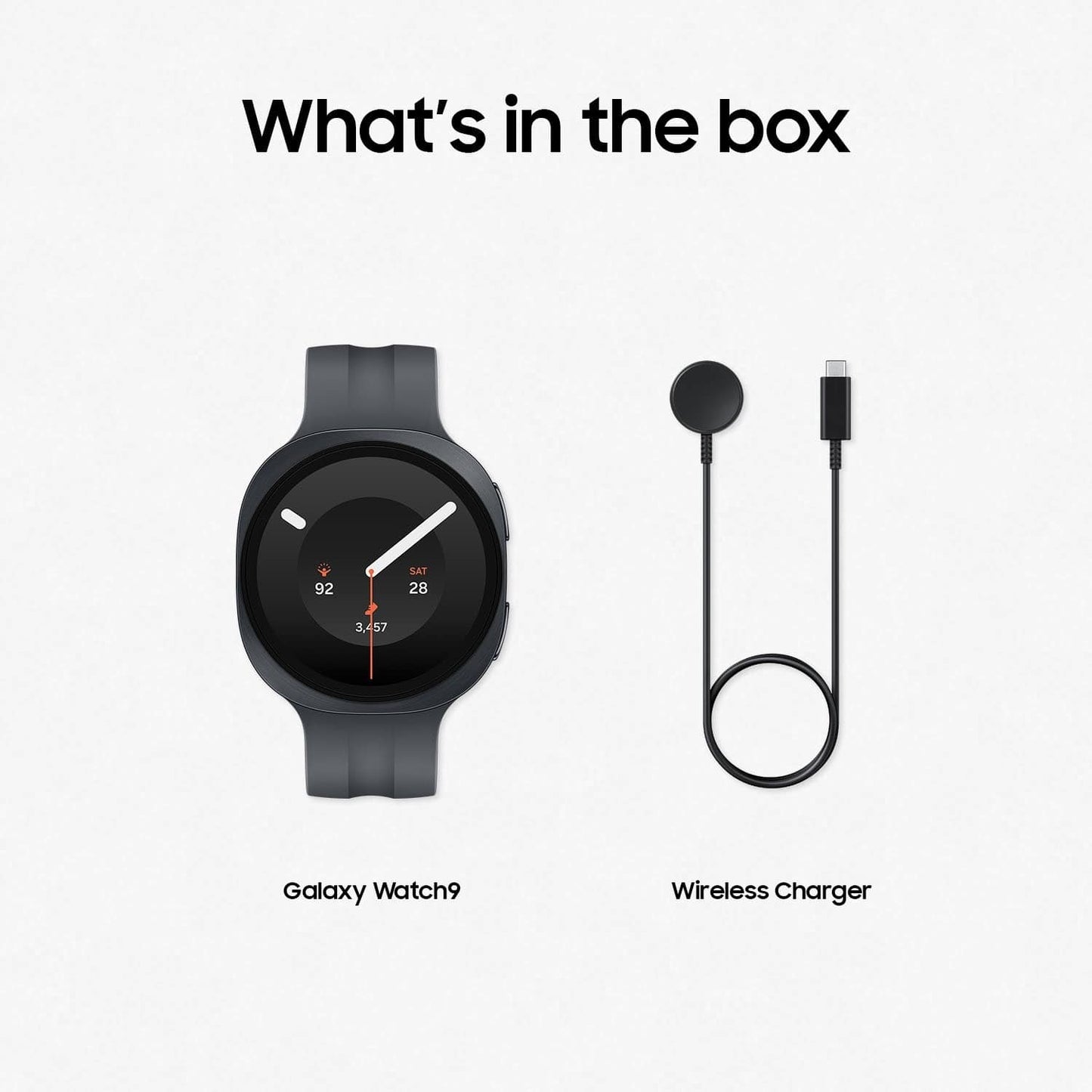 Samsung Galaxy Watch 9 40mm LTE - Graphite SM-L345UZKAXAA