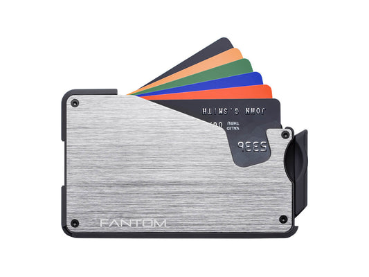 Fantom S Wallet | Extra Slim for 4 to 7 Cards | Titanium