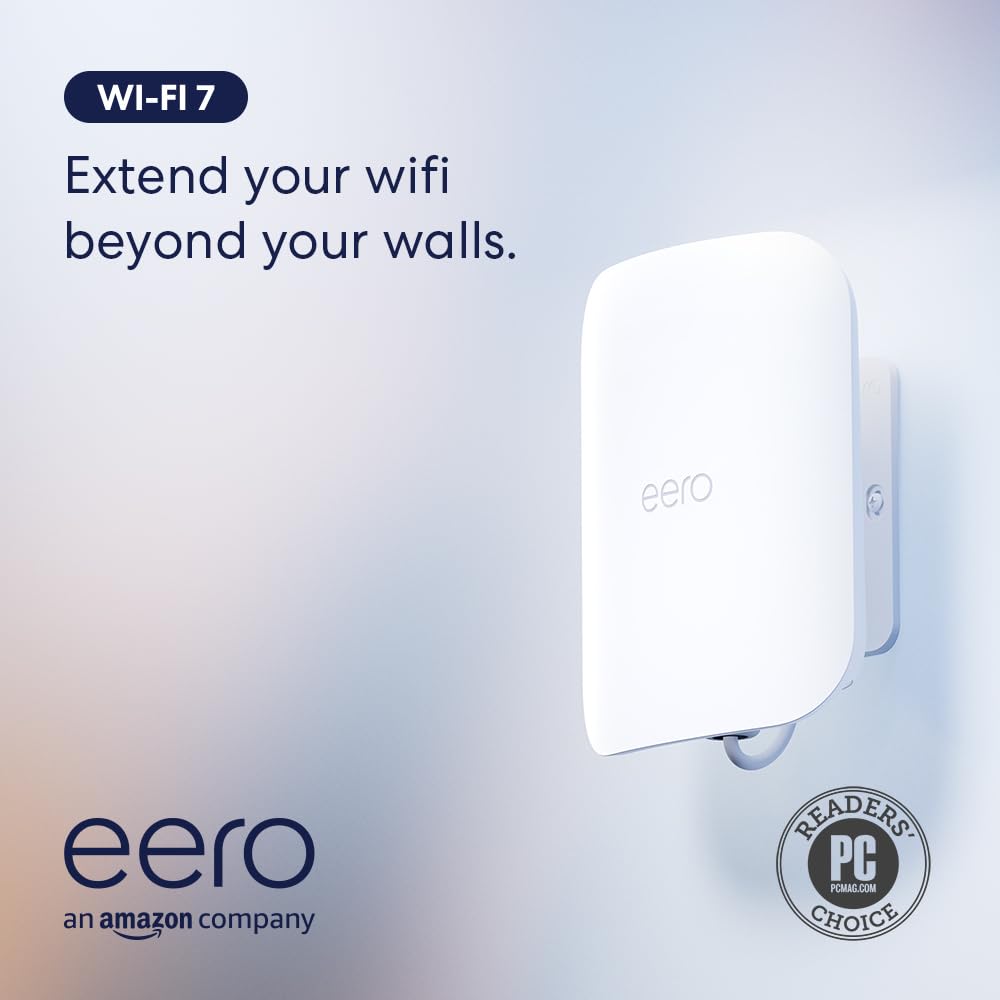 (Open Box) eero Outdoor 7 Wifi 7 AP with 30W PoE injector